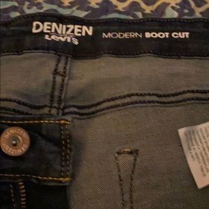 TWO pair of LONG Denzizen bootcut jeans